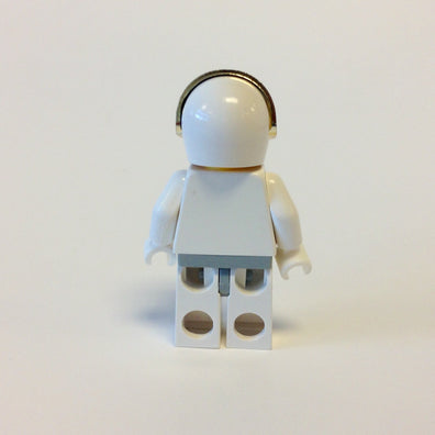 LEGO Minifigure-Space Port - Astronaut C1, White Legs with Light Gray Hips, Rocket Pack-Town / Space Port-SPP006-Creative Brick Builders